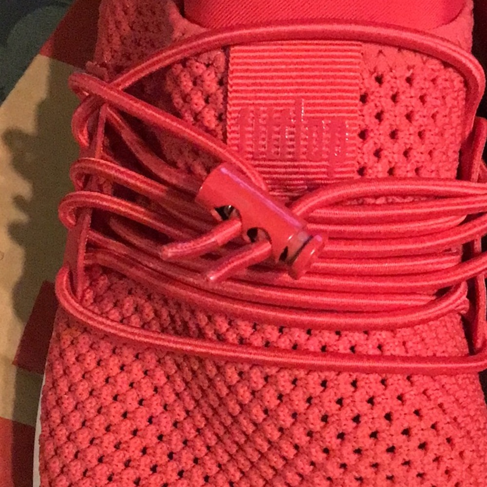 AIRMESH LACE UP PASSION RED SNEAKERS - Picture 4 of 10